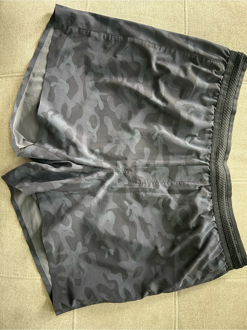 Ten Thousand Black Camo Running Shorts